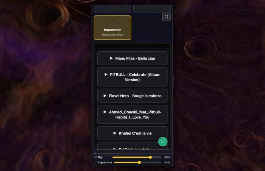 Imprezator na telefonie: playlista muzyki do tańca.